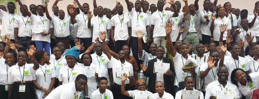 Remise des attestations - Lomé 2