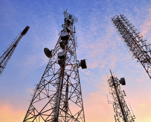 antennes de radio au Tchad