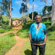 Jean-Luc Simbilyabo of Radio-Télévision Évangile Réconciliation in Ituri